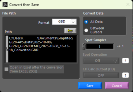 Save-and-Convert
