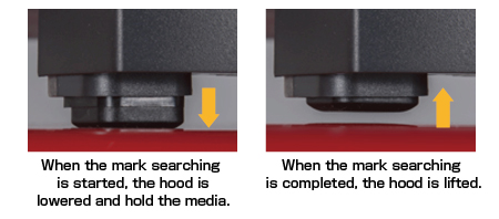 Hood of sensor (media holder)